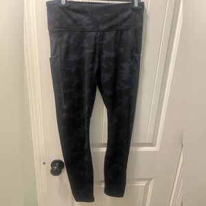 Fabletics Black Camo Leggings